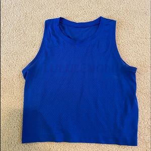 Breeze by Muscle Crop Tank Top *logo